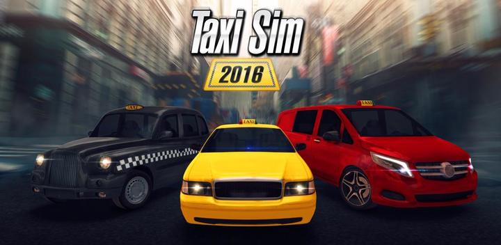 Banner of Taxi Sim 2016 