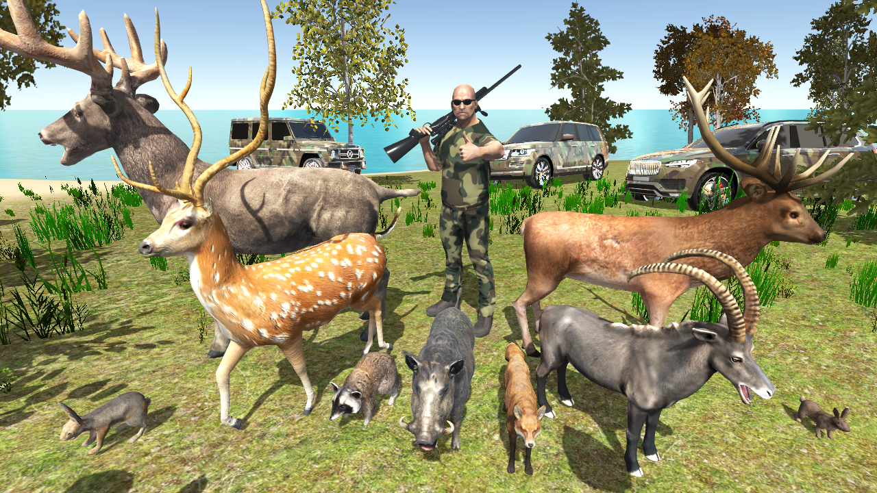 European Hunting 4x4 screenshot game