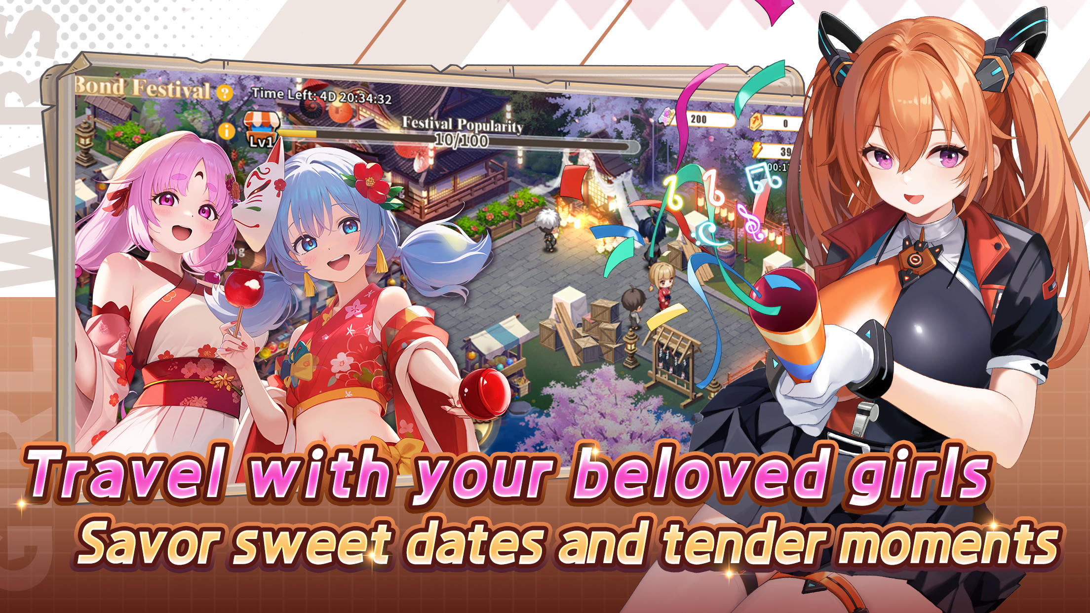 Girl Wars Game Screenshot