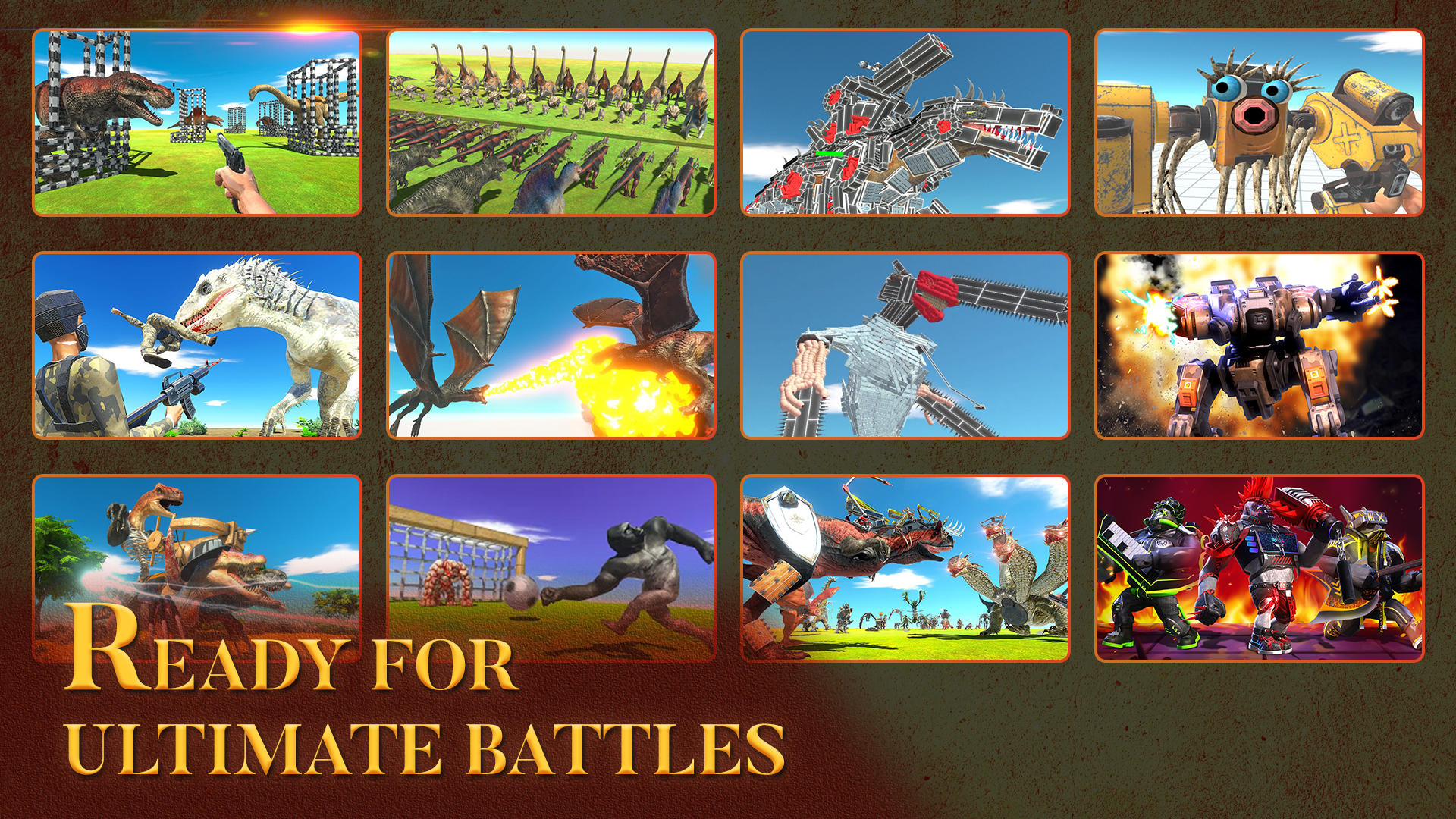Animal Revolt Battle Simulator Game Screenshot