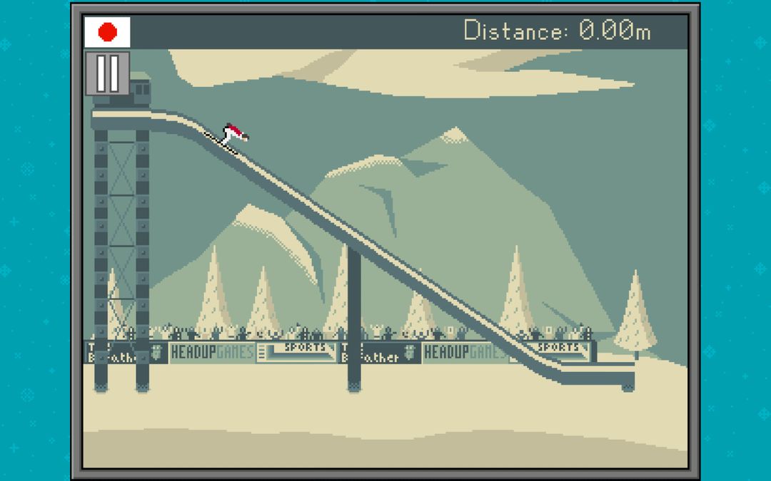 Retro Winter Sports 1986 screenshot game
