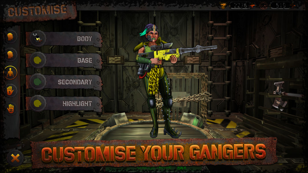 Screenshot of Necromunda: Gang Skirmish