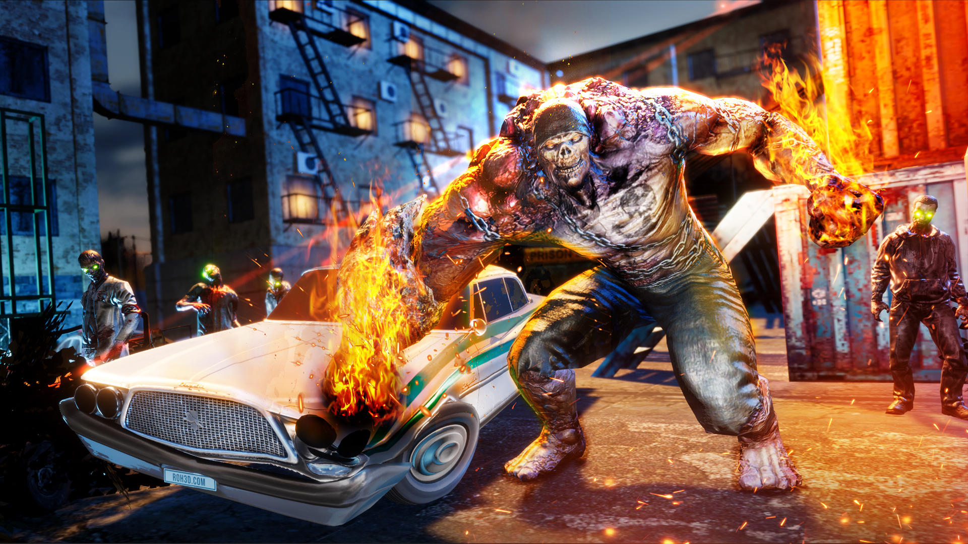 Zombie Fire 3D 오프라인 게임 게임 스크린 샷