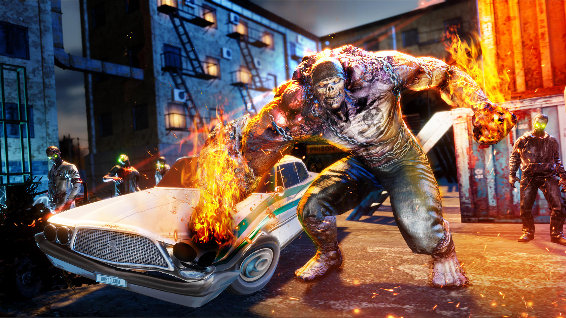 Zombie Fire 3D: Offline Game Game Screenshot