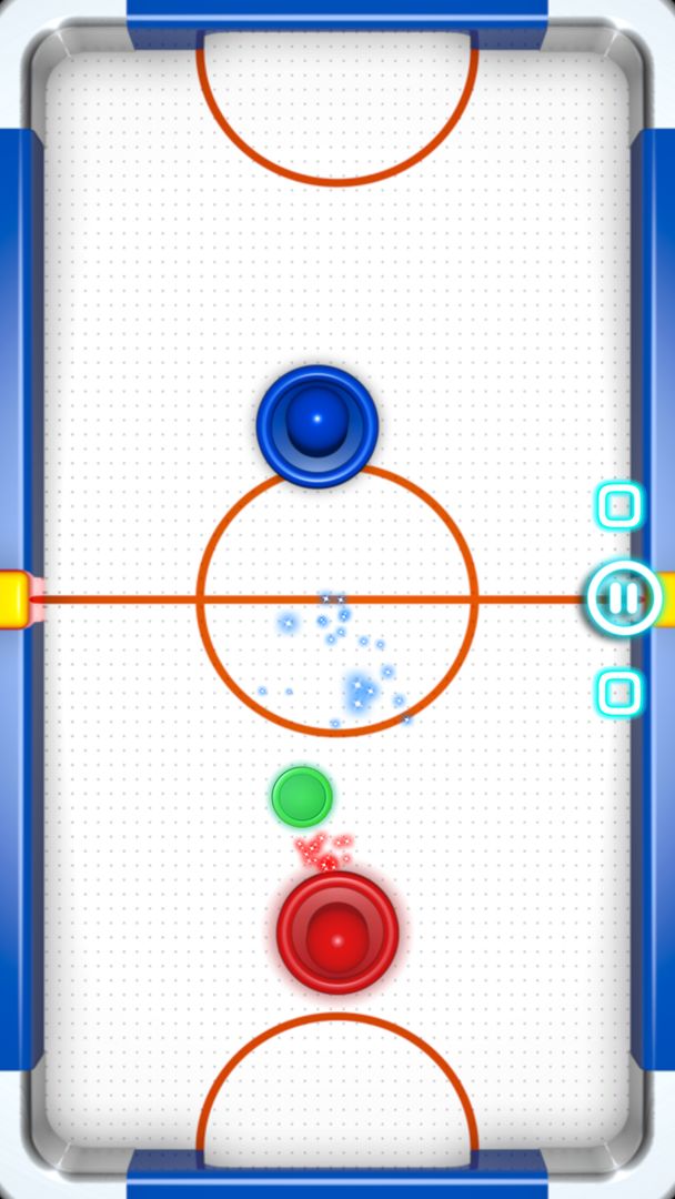 Screenshot of Glow Hockey