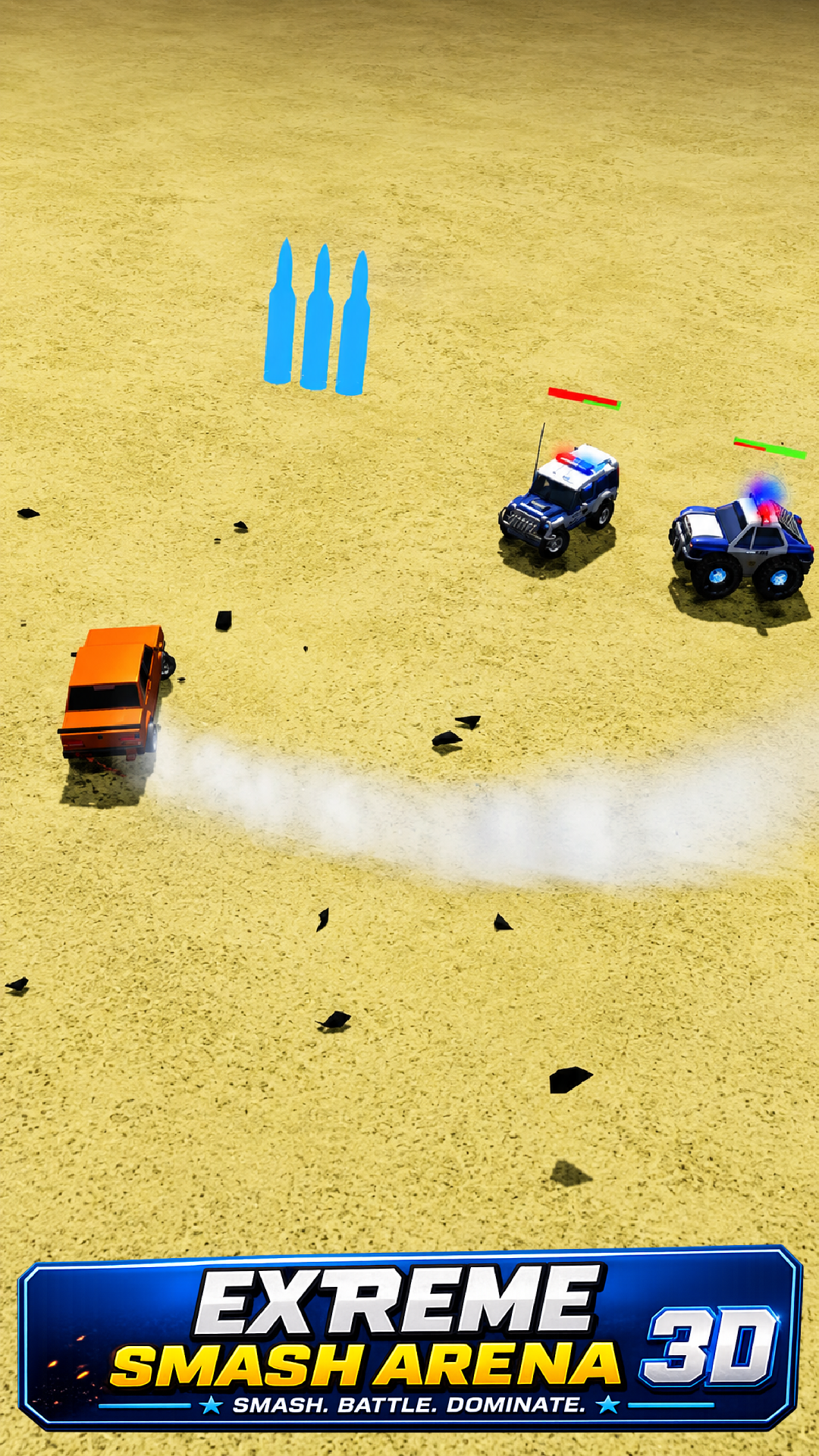Police Smash Arena 3D Game Screenshot