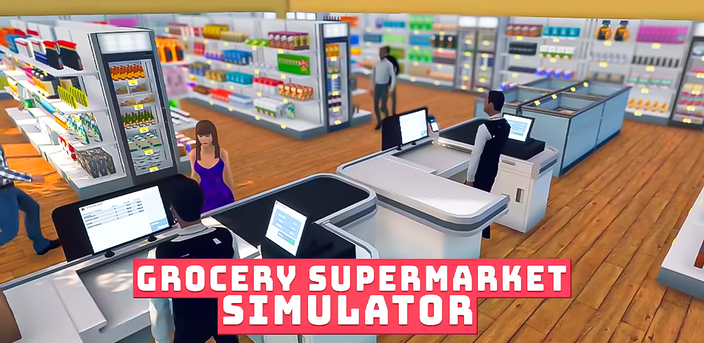 Banner of Grocery Supermarket Simulator 