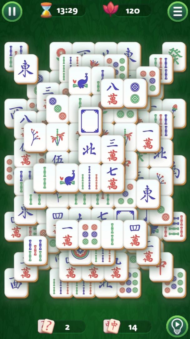 Screenshot of Solitaire Mahjong Classic