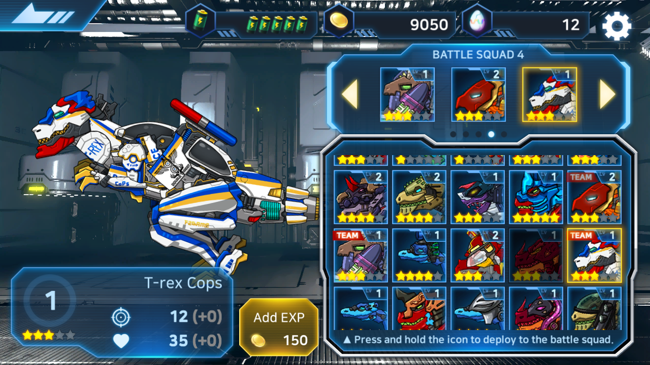 Dino Robot Battle Field: War Game Screenshot