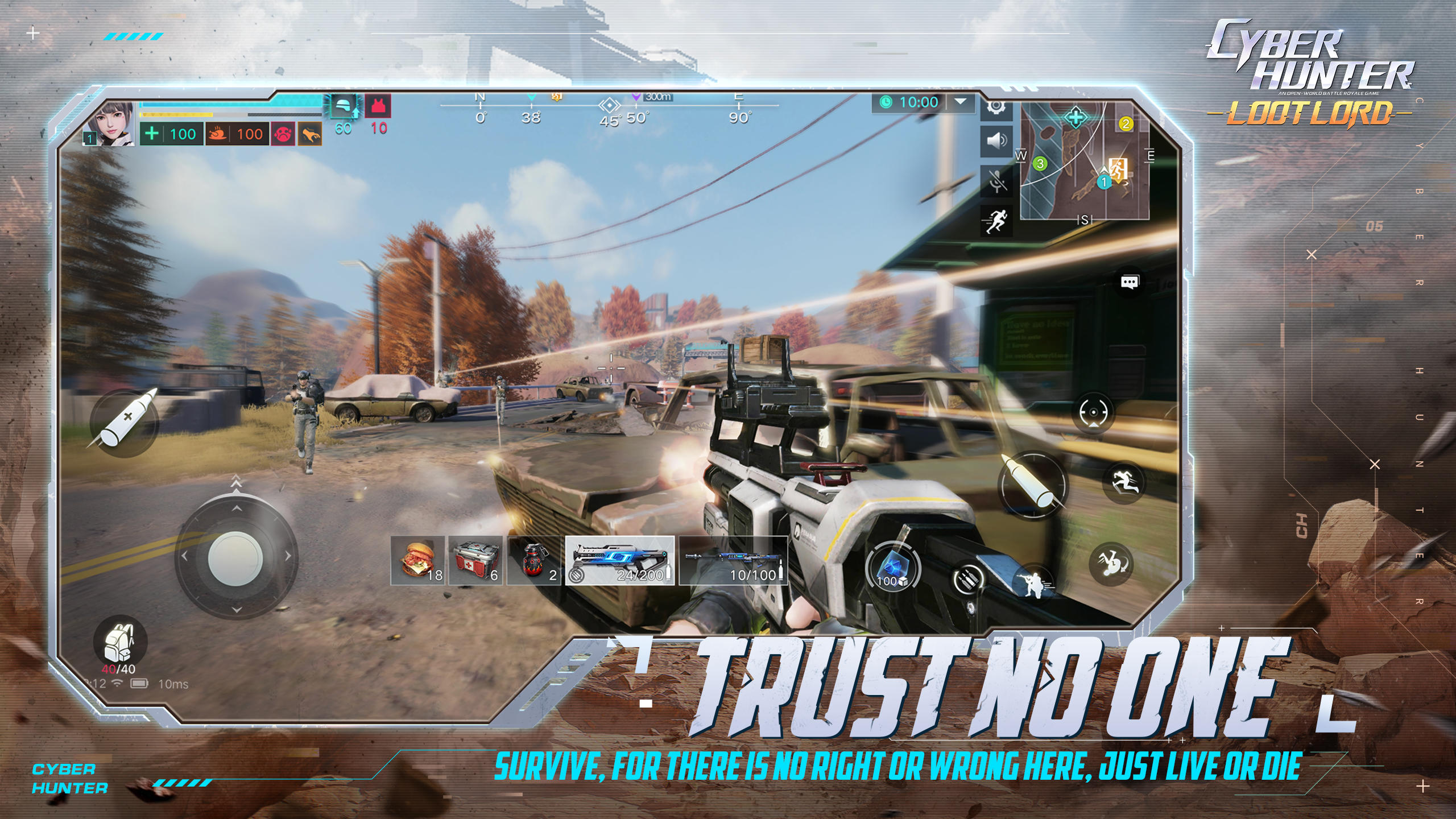 Cyber Hunter Lite Game Screenshot