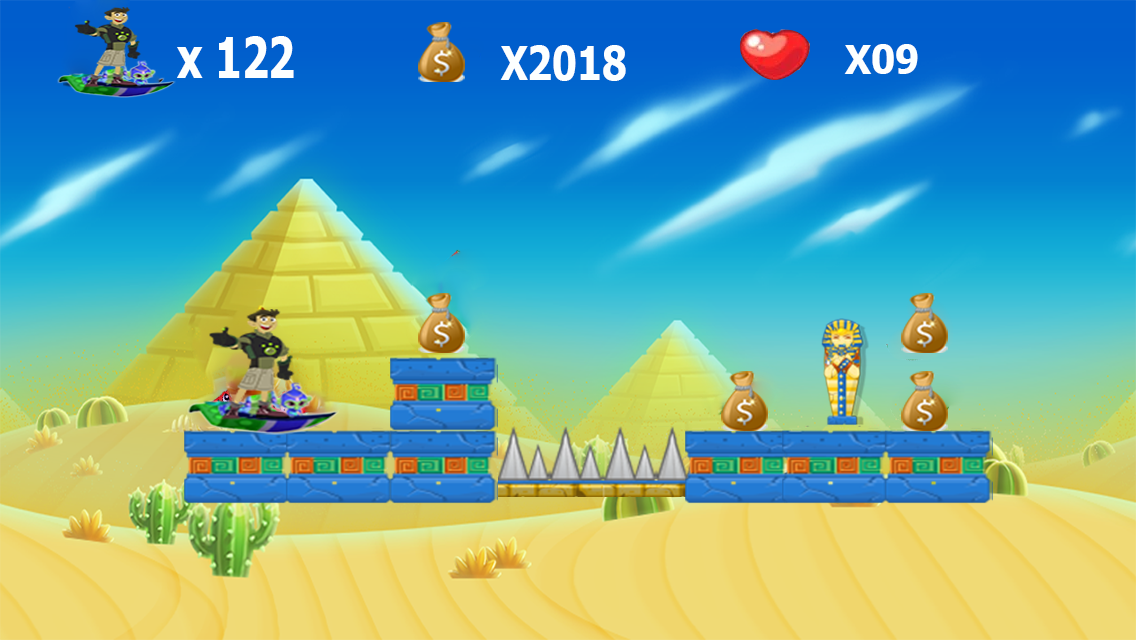 Wild Kratts Flying 2 Game Screenshot