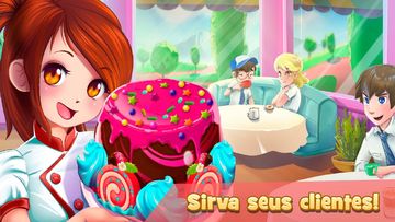 Captura de Tela do Jogo Garçonete Café & Chefe Padaria