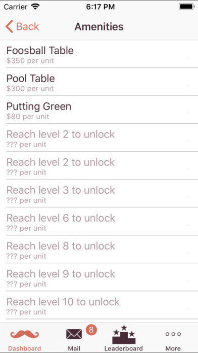 Hipster CEO ゲームのスクリーンショット