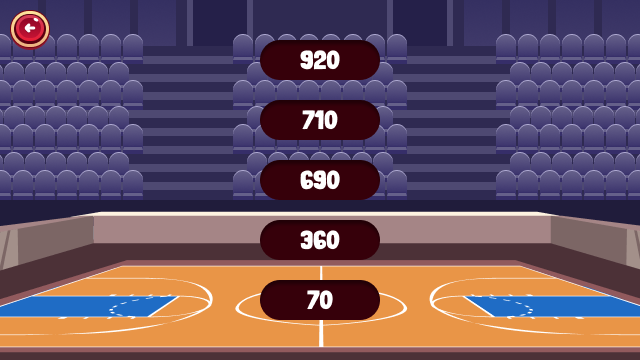 Screenshot of Basketball Swipe Star