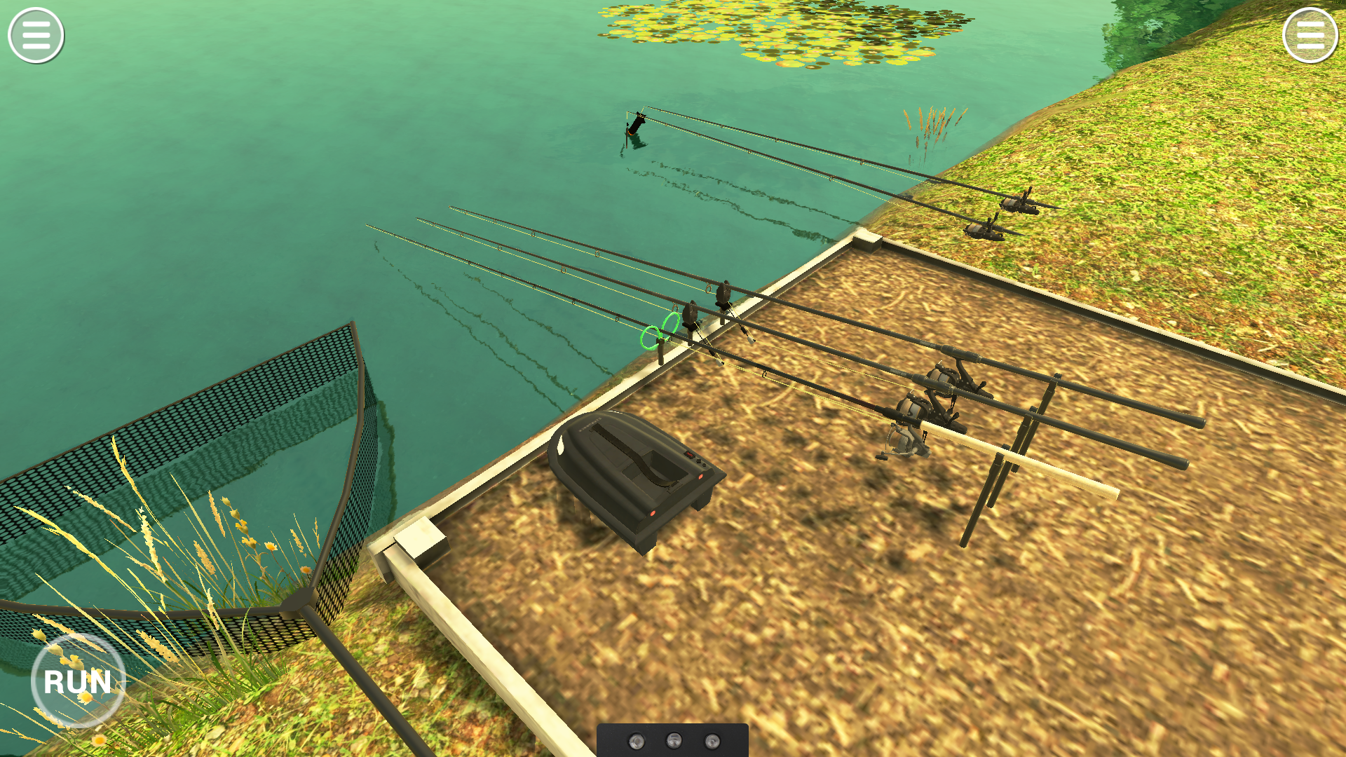 Screenshot 1 of Аркадная рыбалка на карпа - щука, окунь, сом и многое другое 