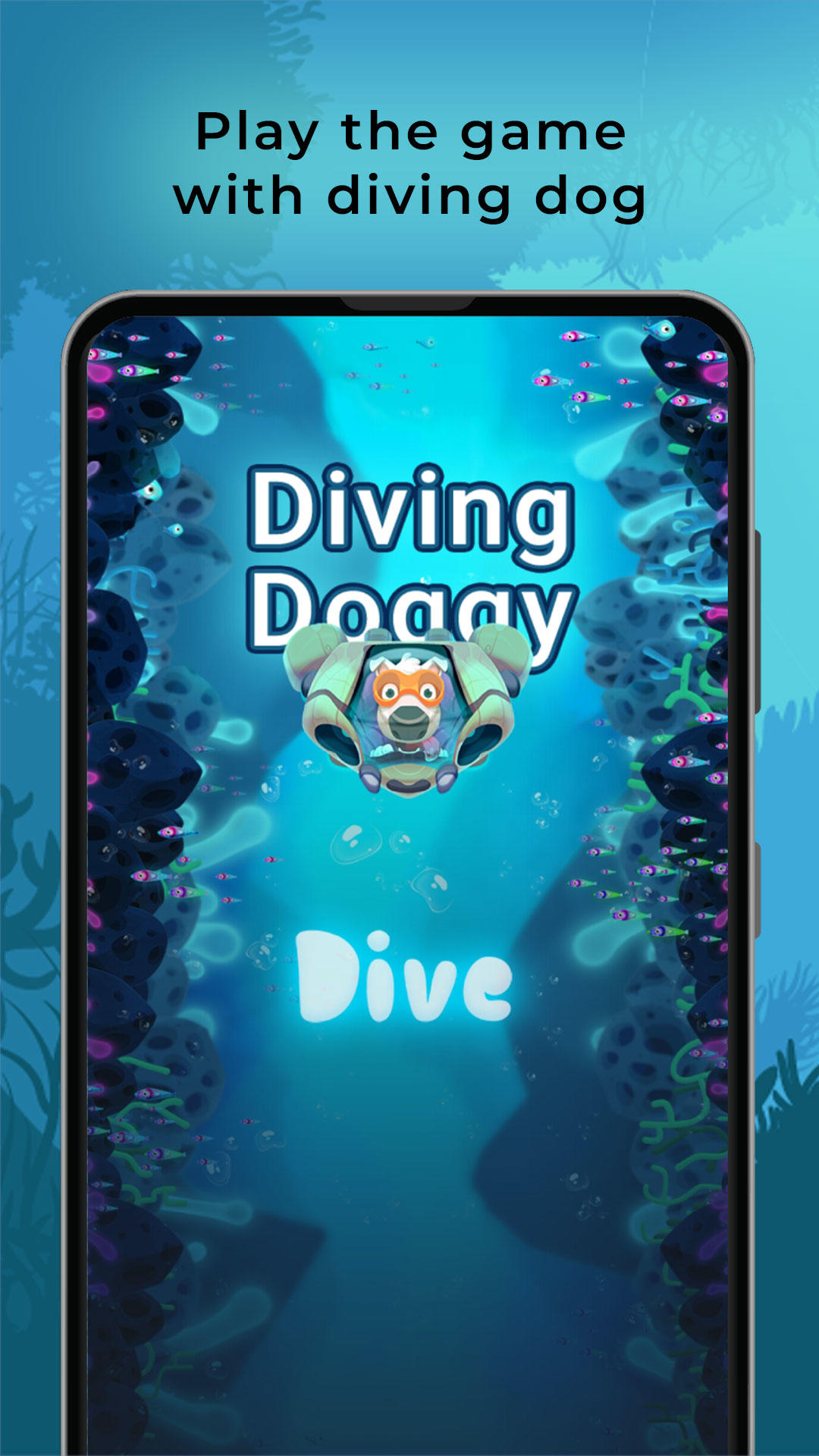 Diving Doggy Game Screenshot