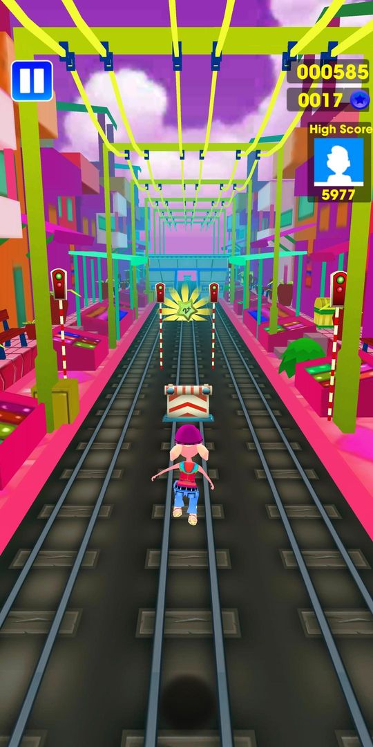 Screenshot of Subway Surf 3D 2018