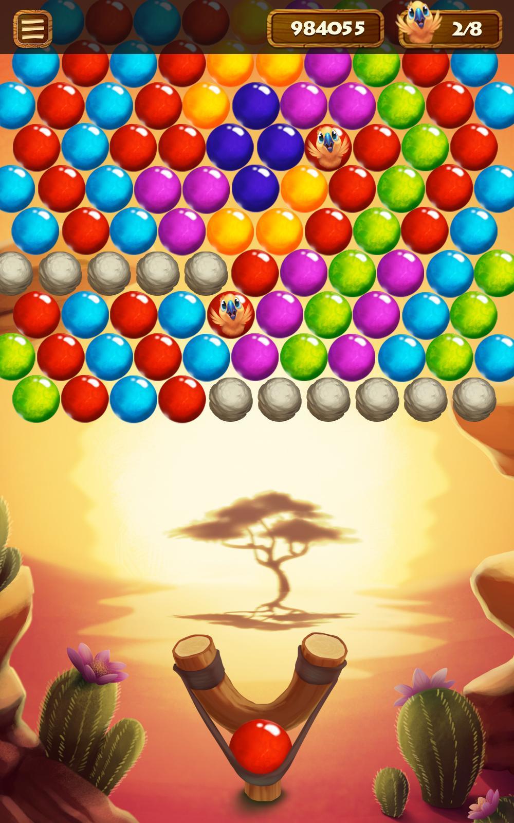 Captura de Tela do Jogo Mirage Bubble Rescue