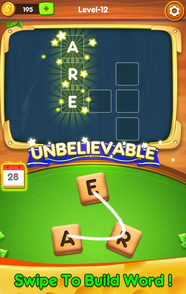 Word ABC Cross - Addicting spelling games Game Screenshot