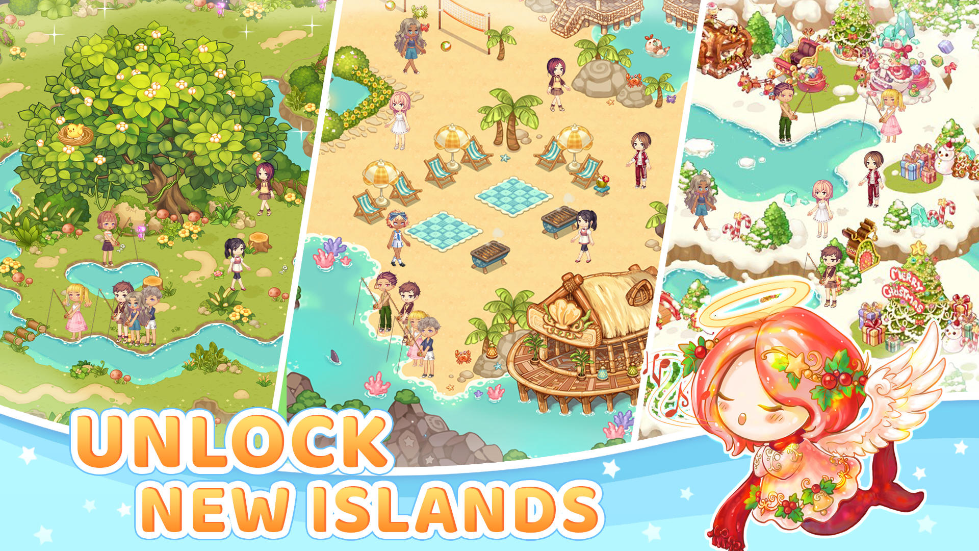 Screenshot of Kawaii Fishing Together