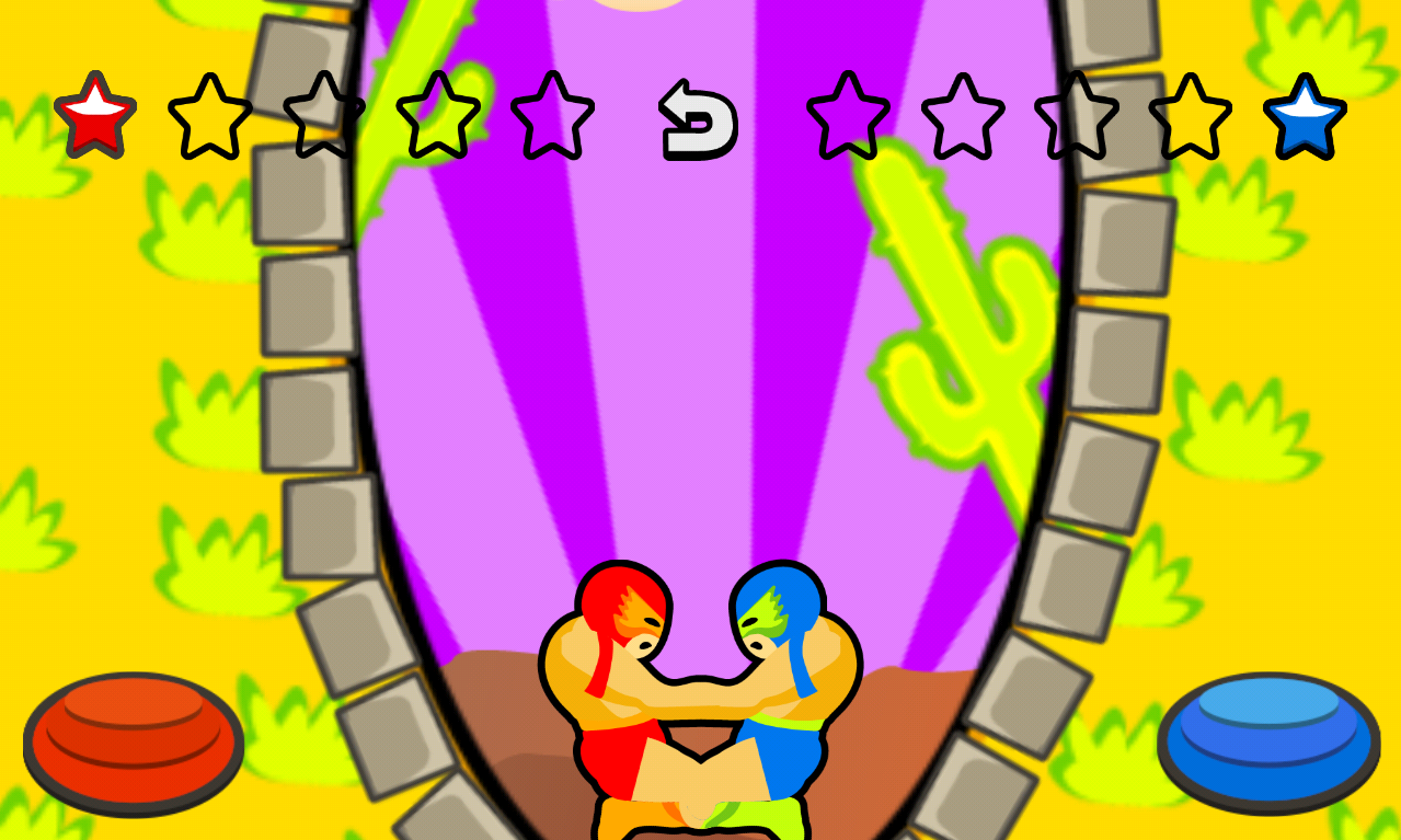 Wrestle Bounce 게임 스크린샷