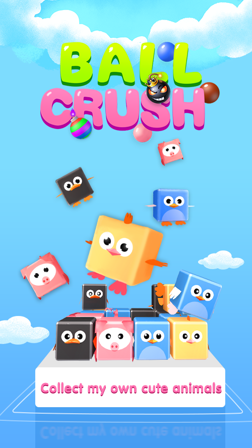 Cuplikan Layar Game Ball Crush - Crazy Bird Master