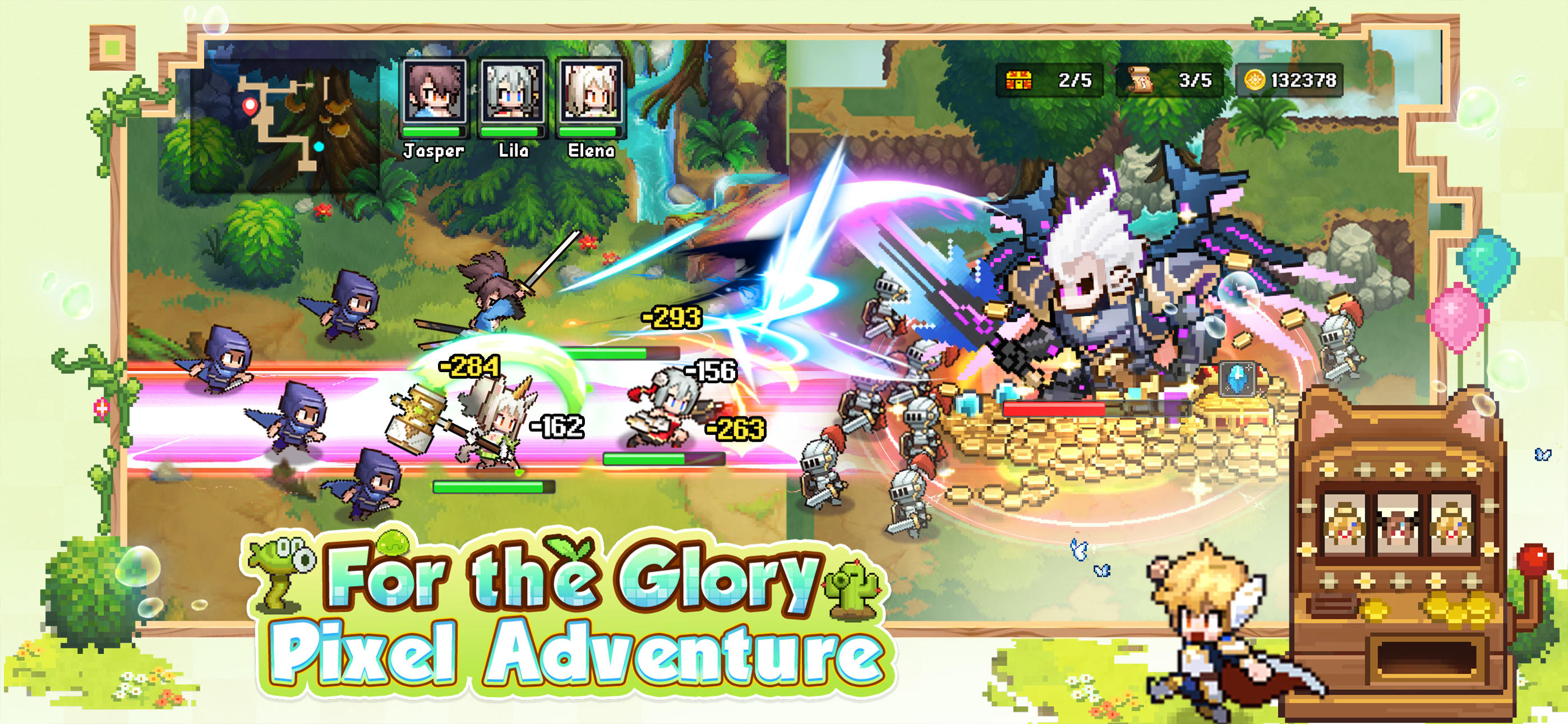 Pixel Heroes: Emond Saga Game Screenshot