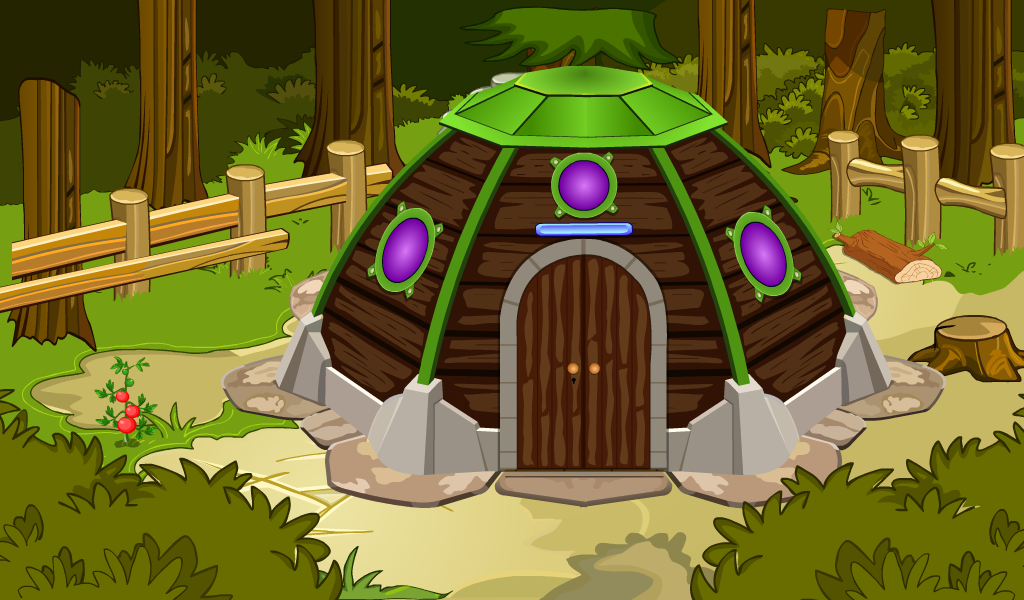 Tiger Cub Rescue From Forest Game Screenshot