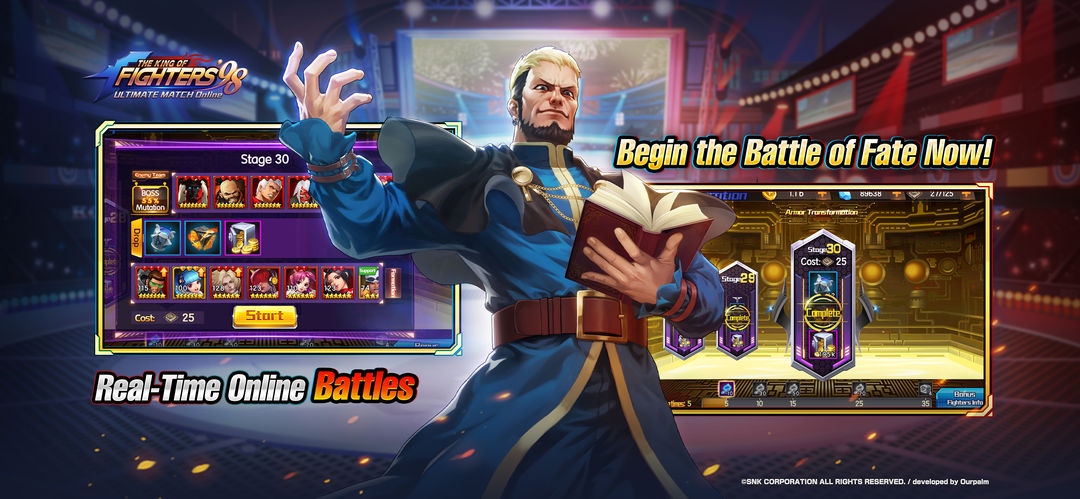 The King of Fighters '98UM OL ภาพหน้าจอเกม