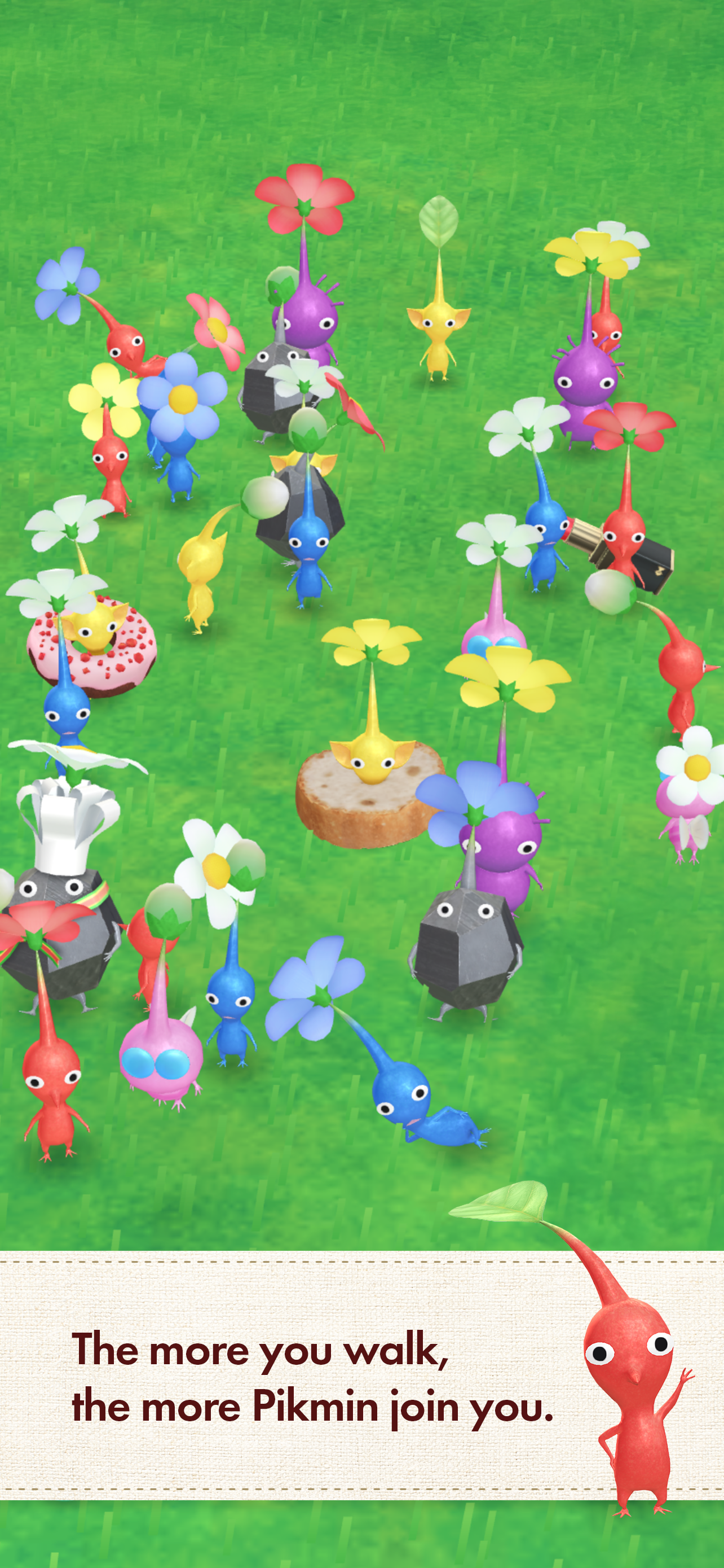 Pikmin Bloom Game Screenshot