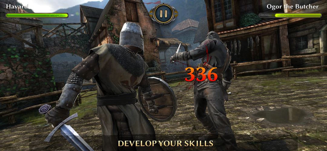 Screenshot of Dark Steel: Medieval Fighting