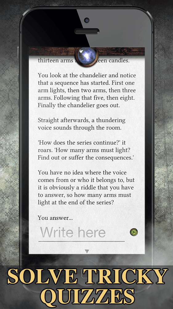 Sinister Fairground GAMEBOOK Game Screenshot