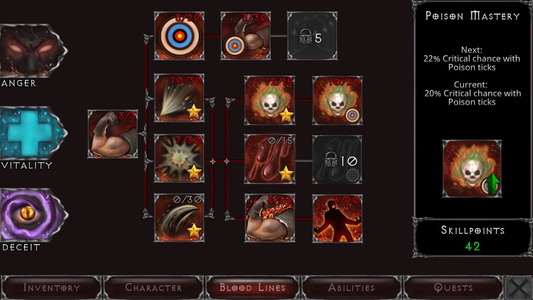 Screenshot of Vampire's Fall: Origins RPG
