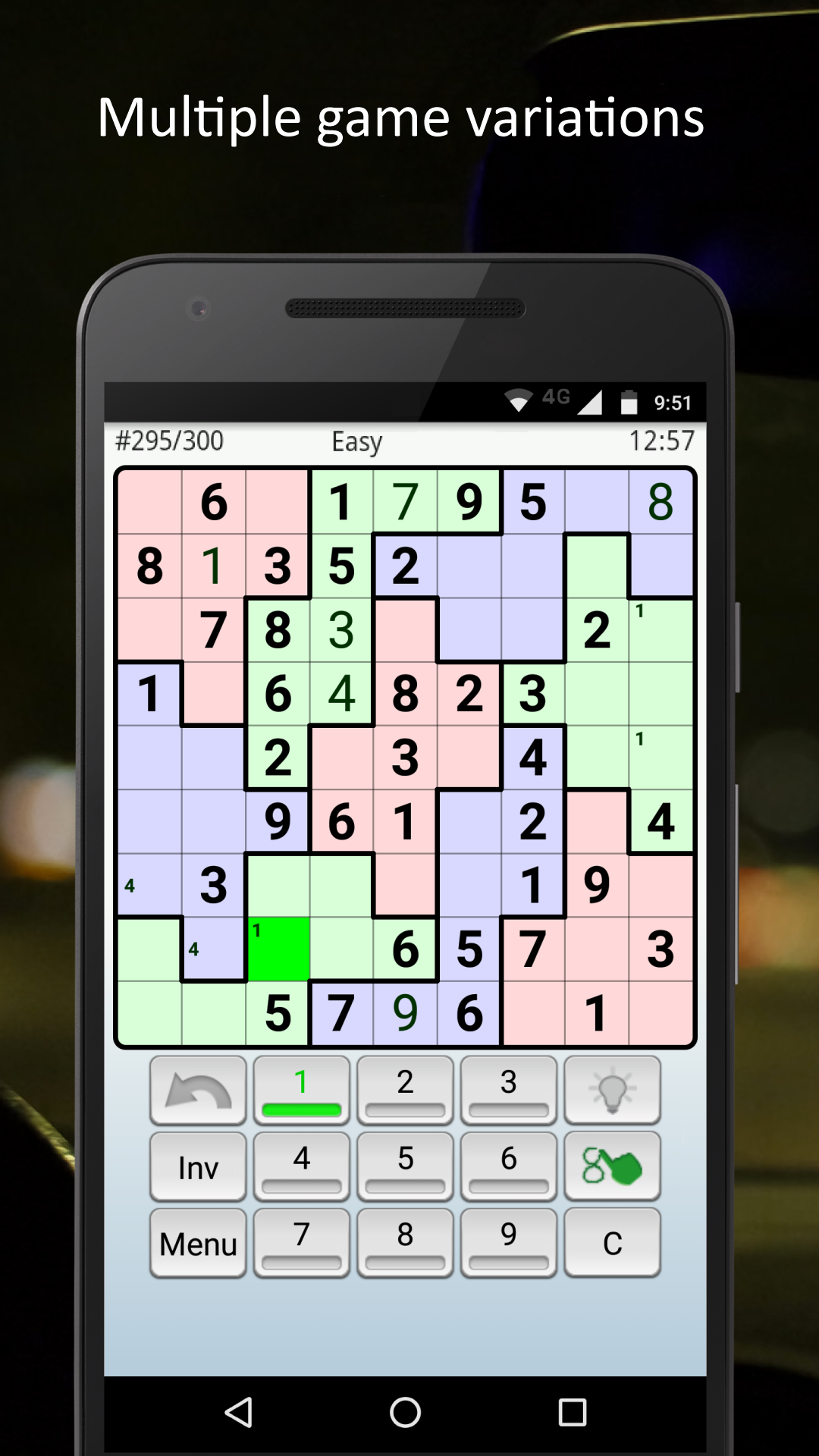Sudoku Game Screenshot