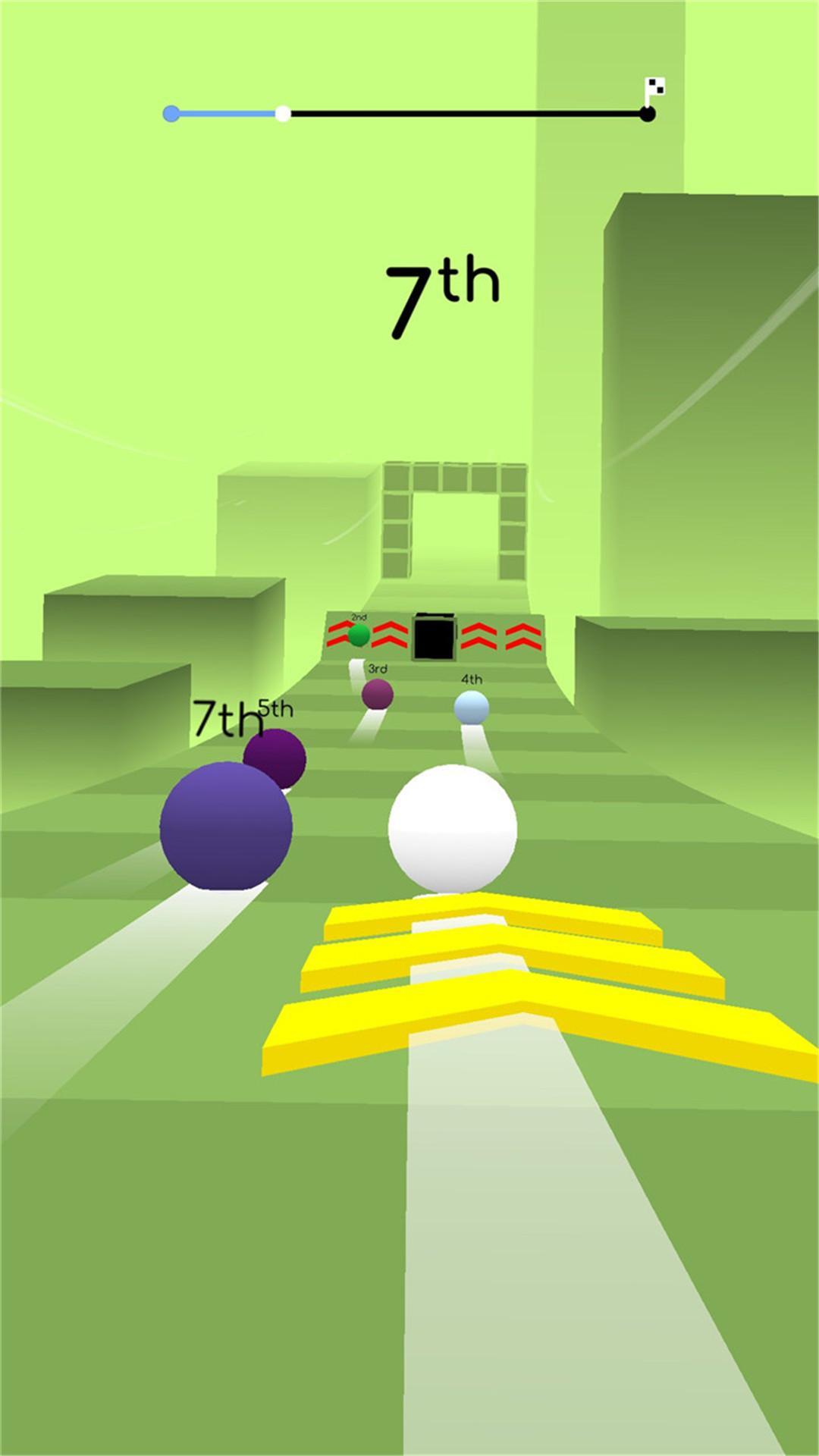 Racing Balls 3D Game Screenshot