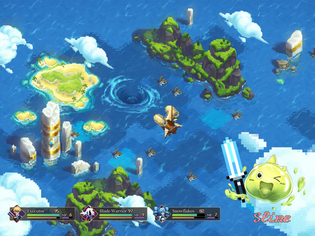 Screenshot of Pixel Heroes: Tales of Emond