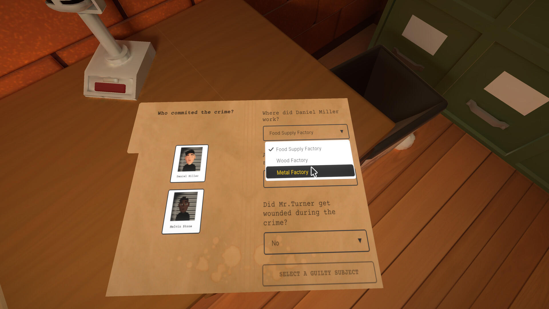 Verbal Verdict Game Screenshot