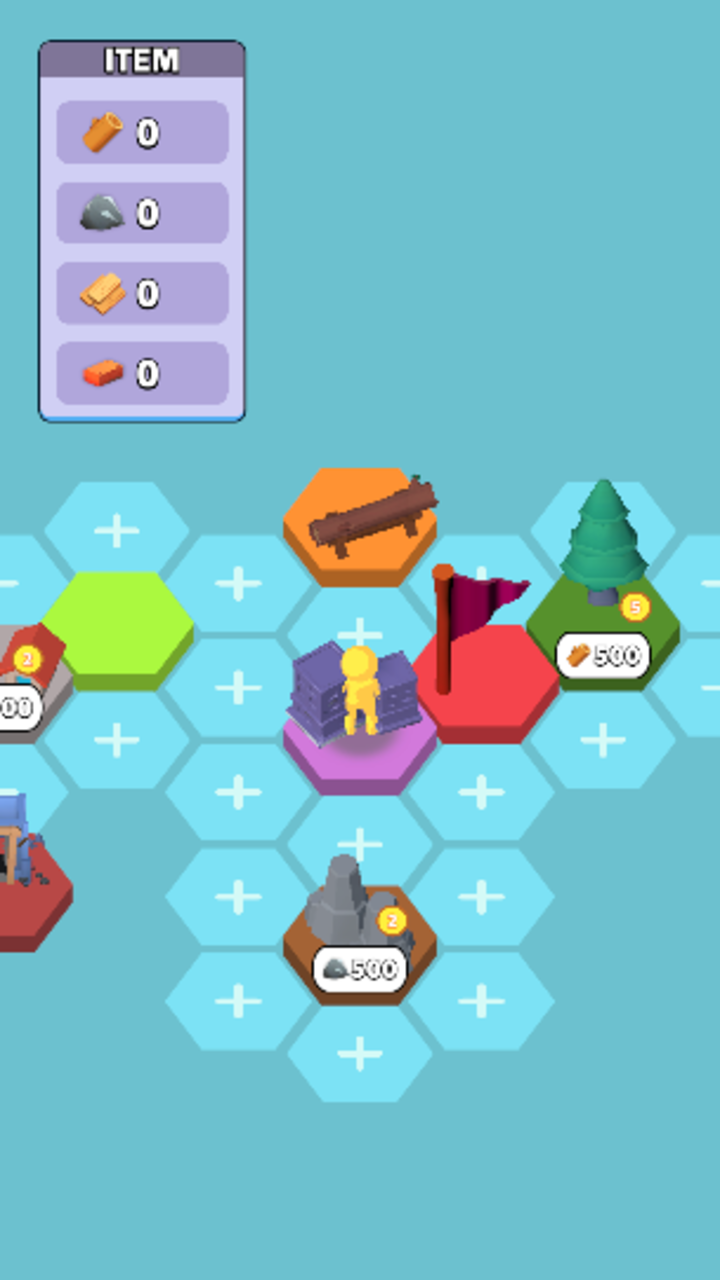 HexaCity ゲームのスクリーンショット