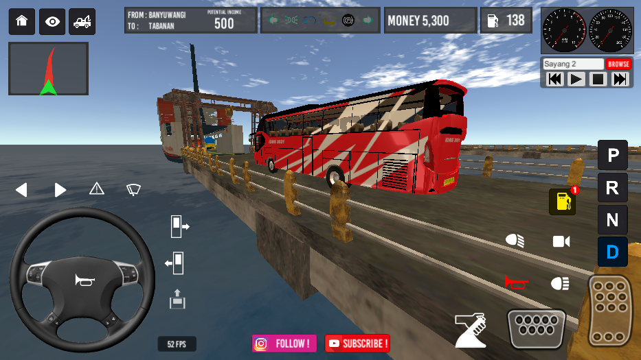 Screenshot of IDBS Bus Simulator