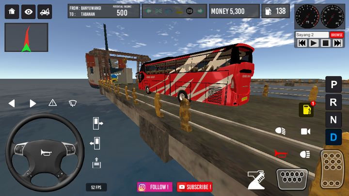 Screenshot 1 of Simulator Bus IDBS 7.5