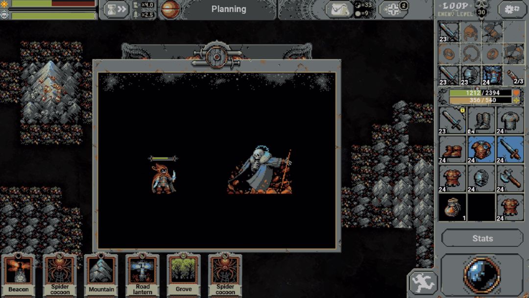 Screenshot of Loop Hero