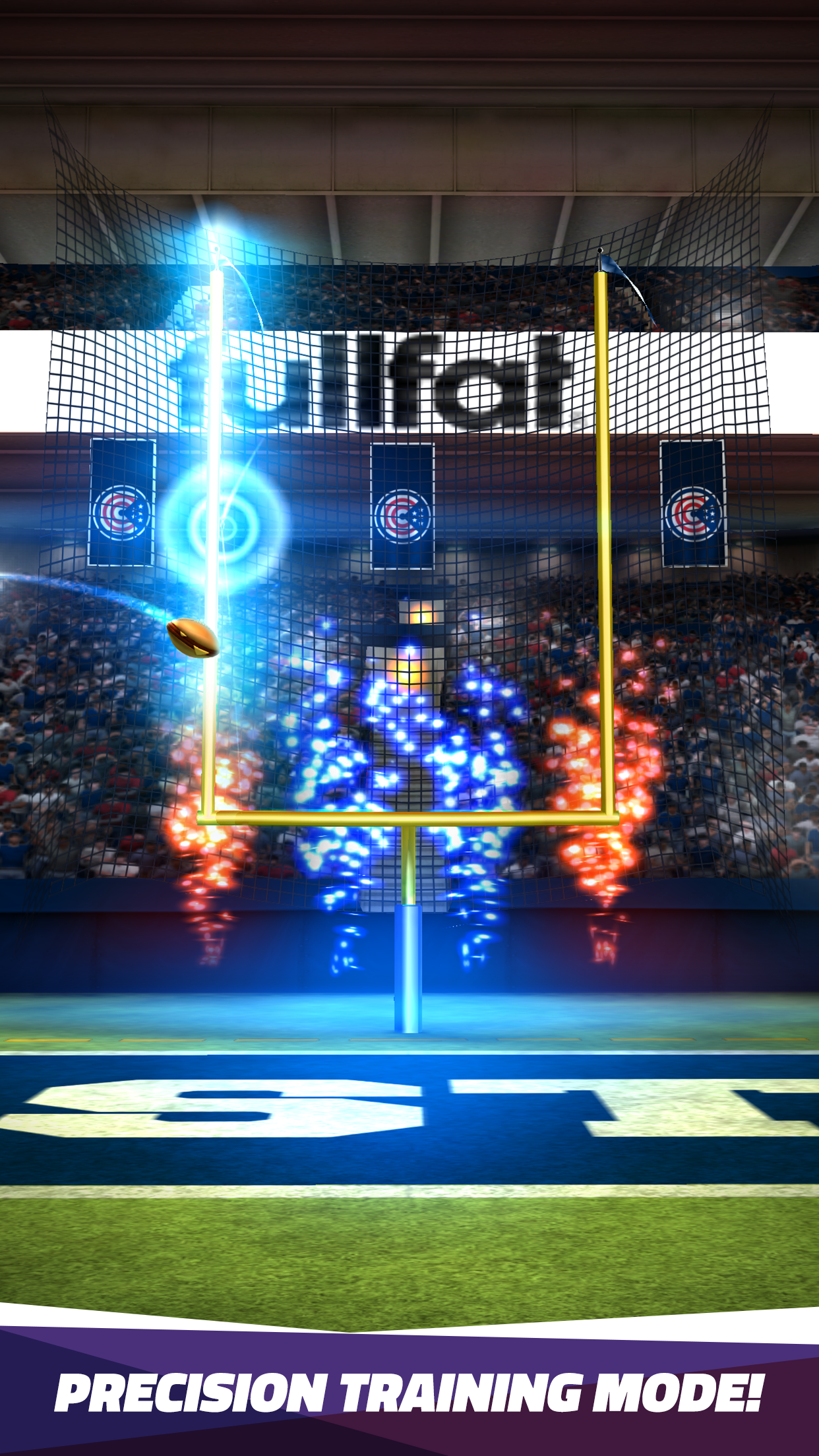 Flick Field Goal 25 Game Screenshot