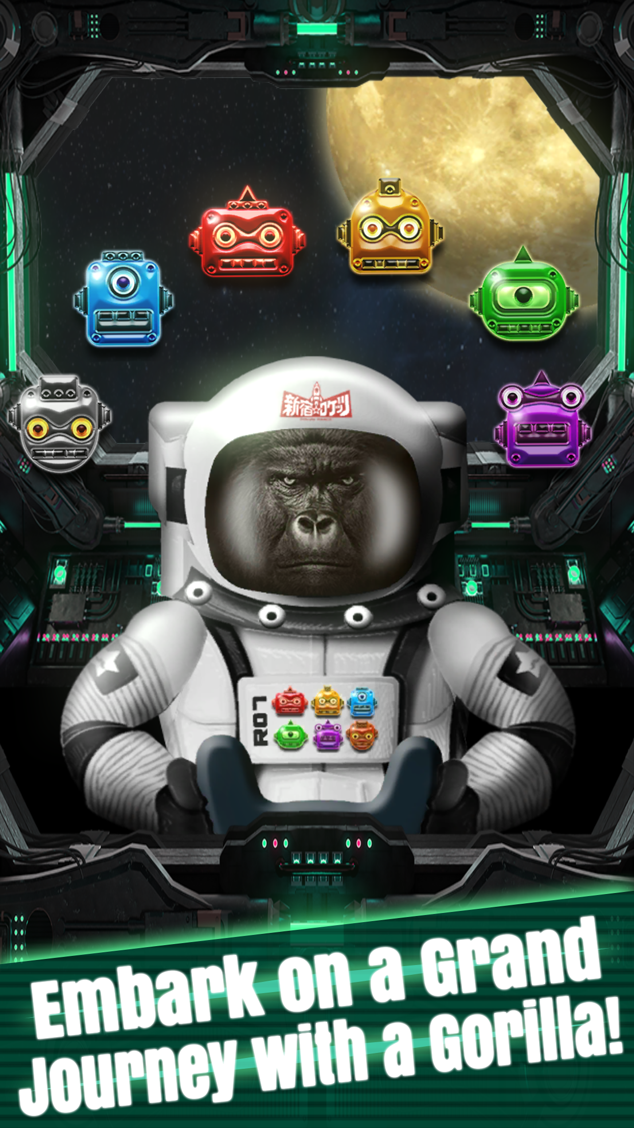 MATCH3: A Gorilla Odyssey 2024 Game Screenshot