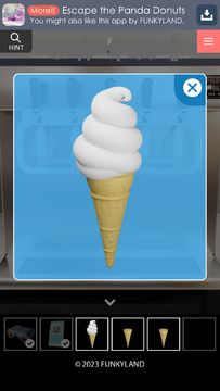 Escape the Panda Soft Serve 게임 스크린샷