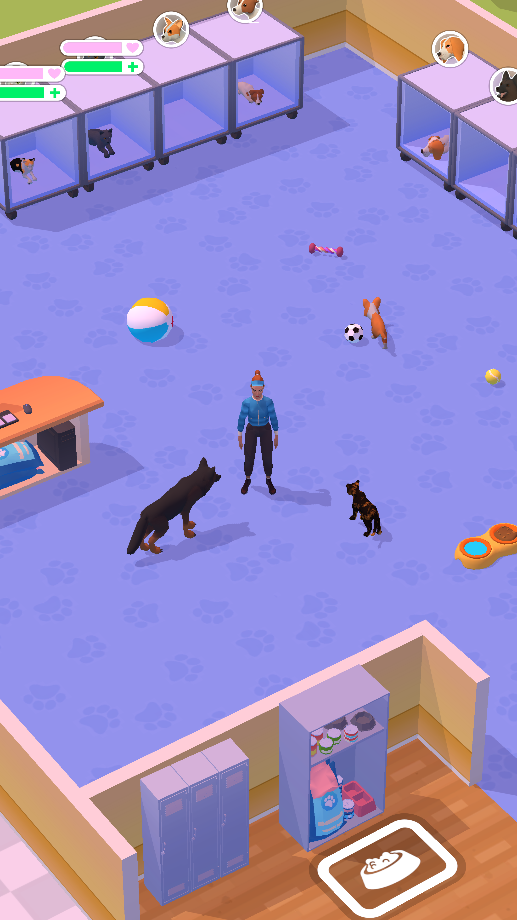 Captura de Tela do Jogo Strays Paradise