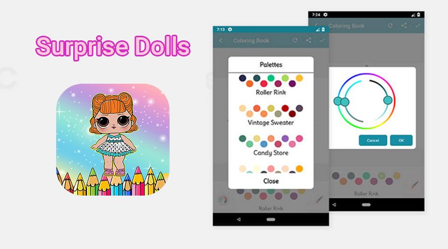 Dolls Surprise Coloring Page Lol 2019 screenshot game