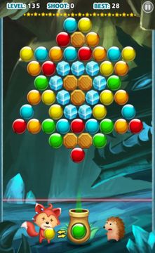 Bubble Shooter 2 Game Screenshot