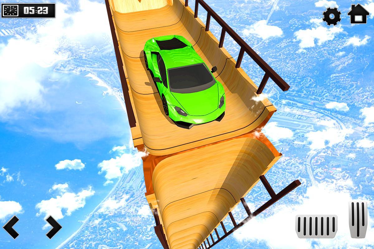 Screenshot 1 of Sky Ramp Car Mega Stunts Big Jump 1.0
