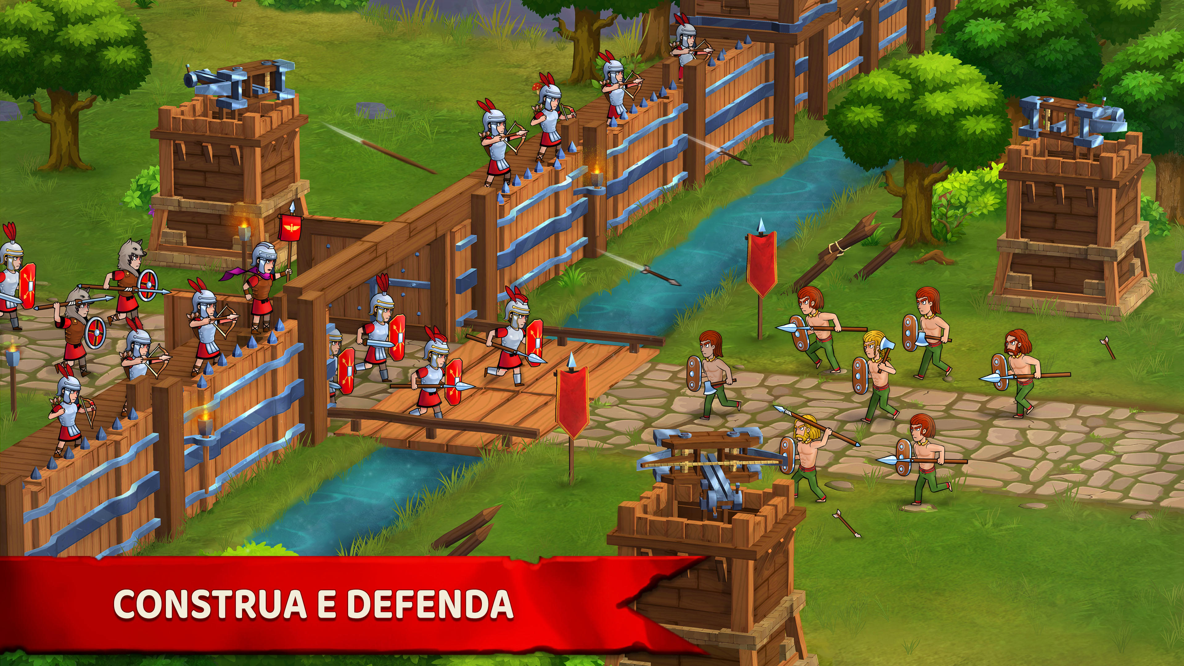 Captura de Tela do Jogo Grow Empire: Rome