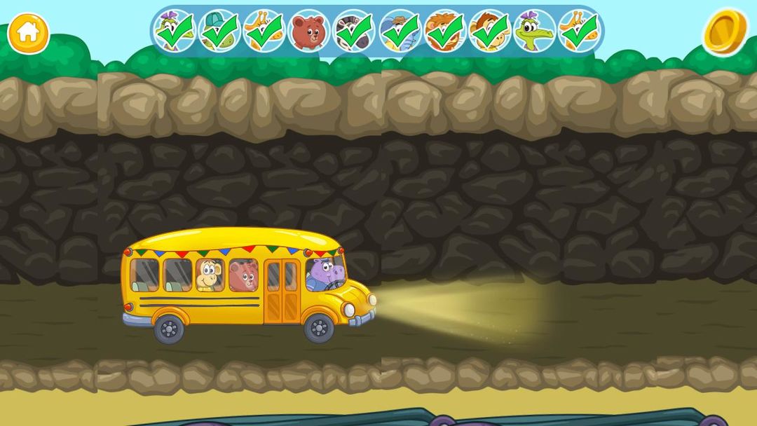 Kids bus ภาพหน้าจอเกม